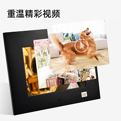 柯達(dá)8寸數(shù)碼相框?qū)嵞倦娮酉鄡?cè)